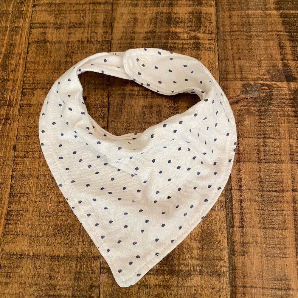 Jessica Simpson Polka Dot Bib Bandana Size 6-9 Months